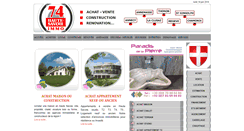 Desktop Screenshot of haute-savoie-immo.com